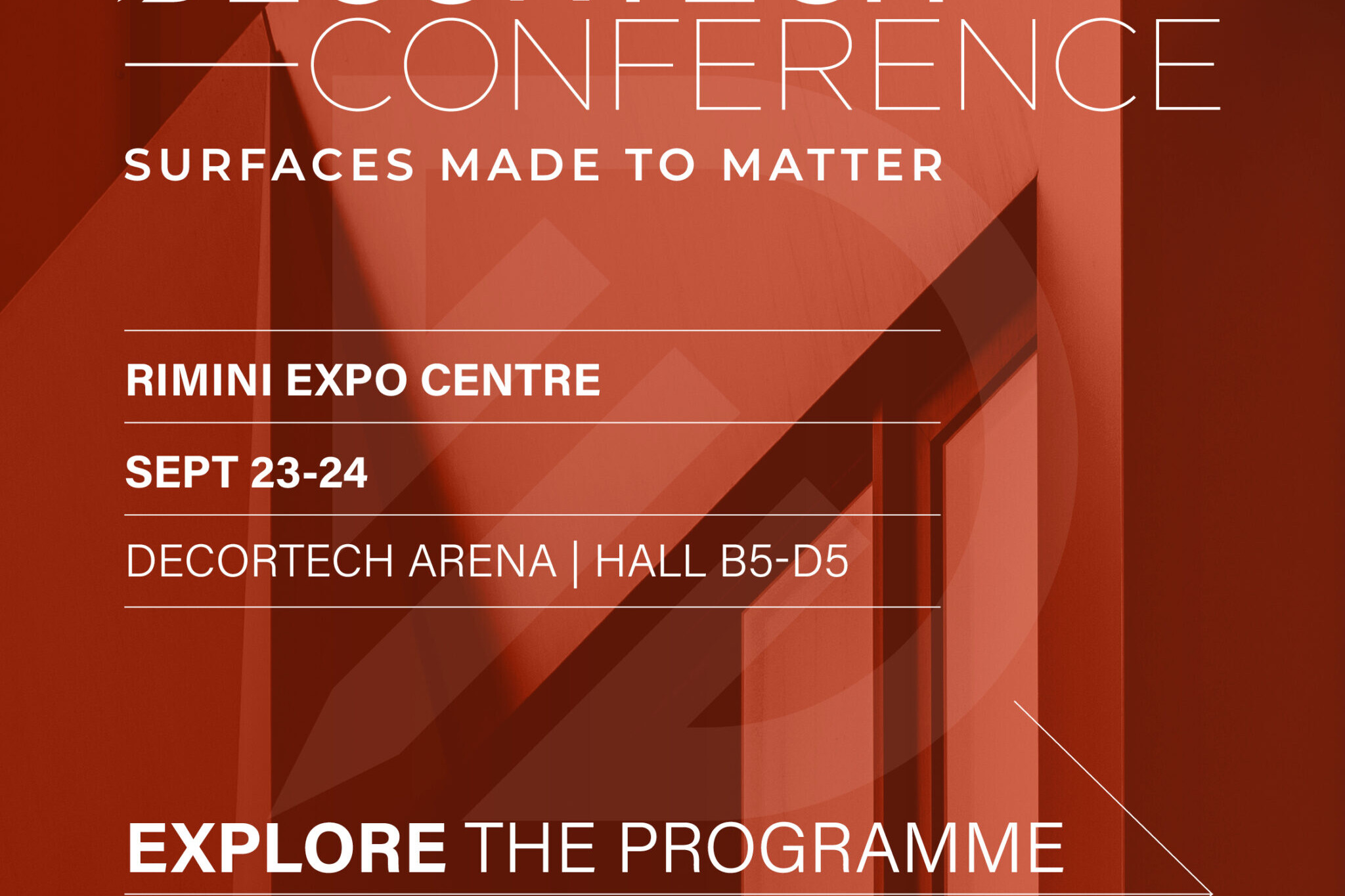 Gimav patocina Decortech Conference a Tecna 2026