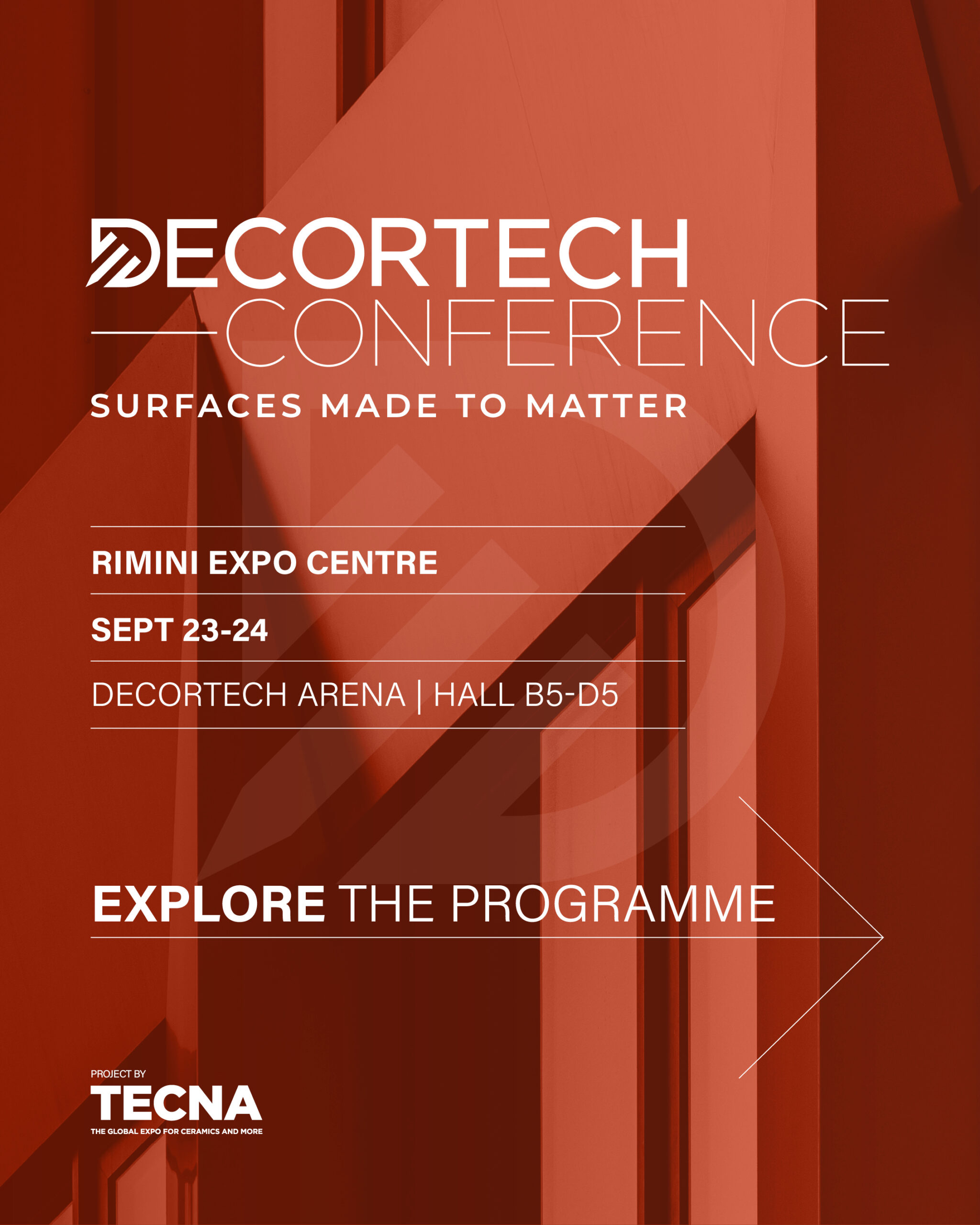 Gimav patocina Decortech Conference a Tecna 2026