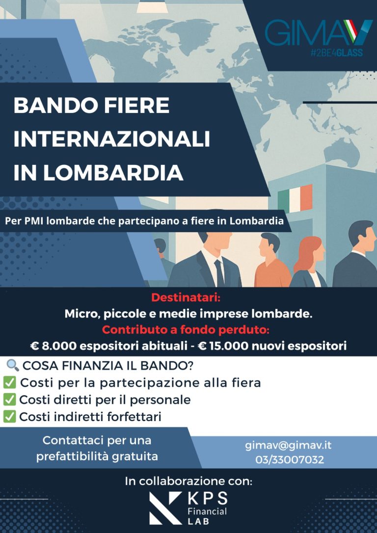 Opportunità di finanziamento per la partecipazione a fiere internazionali in Lombardia